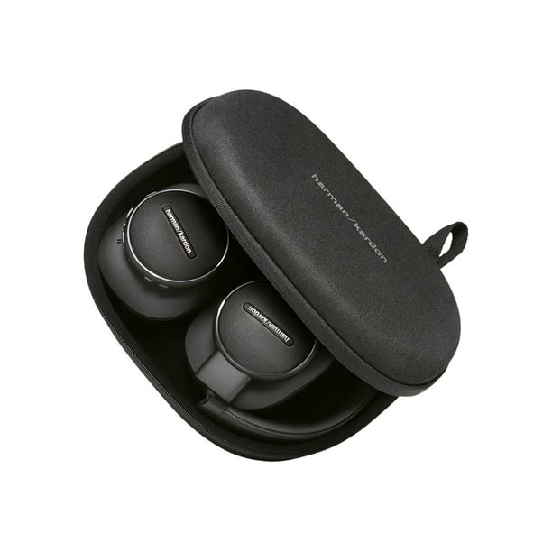 blad liefde Souvenir harman/kardon FLY ANC - Headphones with mic - full size - Bluetooth -  wireless - active noise canceling - black - Walmart.com