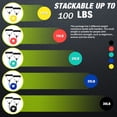 thumbnail image 2 of Exercise Resistance Bands With Handles 10-30 Lbs Door Anchor Workout Aid, 2 of 6