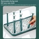 thumbnail image 4 of Matsuzay Estante invertido para tazas de té a prueba de polvo para estantes de vasos para beber, portavasos de drenaje con bandeja de almacenamiento y Organizadores de utensilios de cocina Matsuzay HA014334-00, 4 of 6