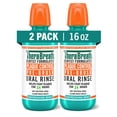 thumbnail image 1 of Precepillo Oral Rinse TheraBreath para el control de la placa, 480 ml (paquete de 2), 1 of 8
