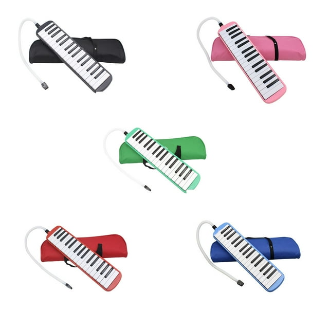 pitrice Clavier Musical Professionnel Professionnel Portable avec Sac de Transport, Claviers de Jeu Noir