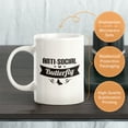 thumbnail image 3 of Anti-Social Butterfly 11oz Plastic Coffee Mug, 3 of 3