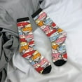 thumbnail image 5 of Cauagu Cute Cars Print Crew Socks for Women and Men,Adult Athletic Running Socks 1-Pair Sports Socks Work Gear Socks with Moisture Wicking, 5 of 6