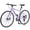 Purple, variant on 700C Hybrid Road Bike Shimano 7-Speed Adult Bike Steel City Bicycle for Men Women, Blue