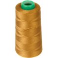 thumbnail image 1 of Heavy Duty Polyester Sewing Thread for Jeans Canvas, 3000 Yards/Spool - Gold, 1 of 8