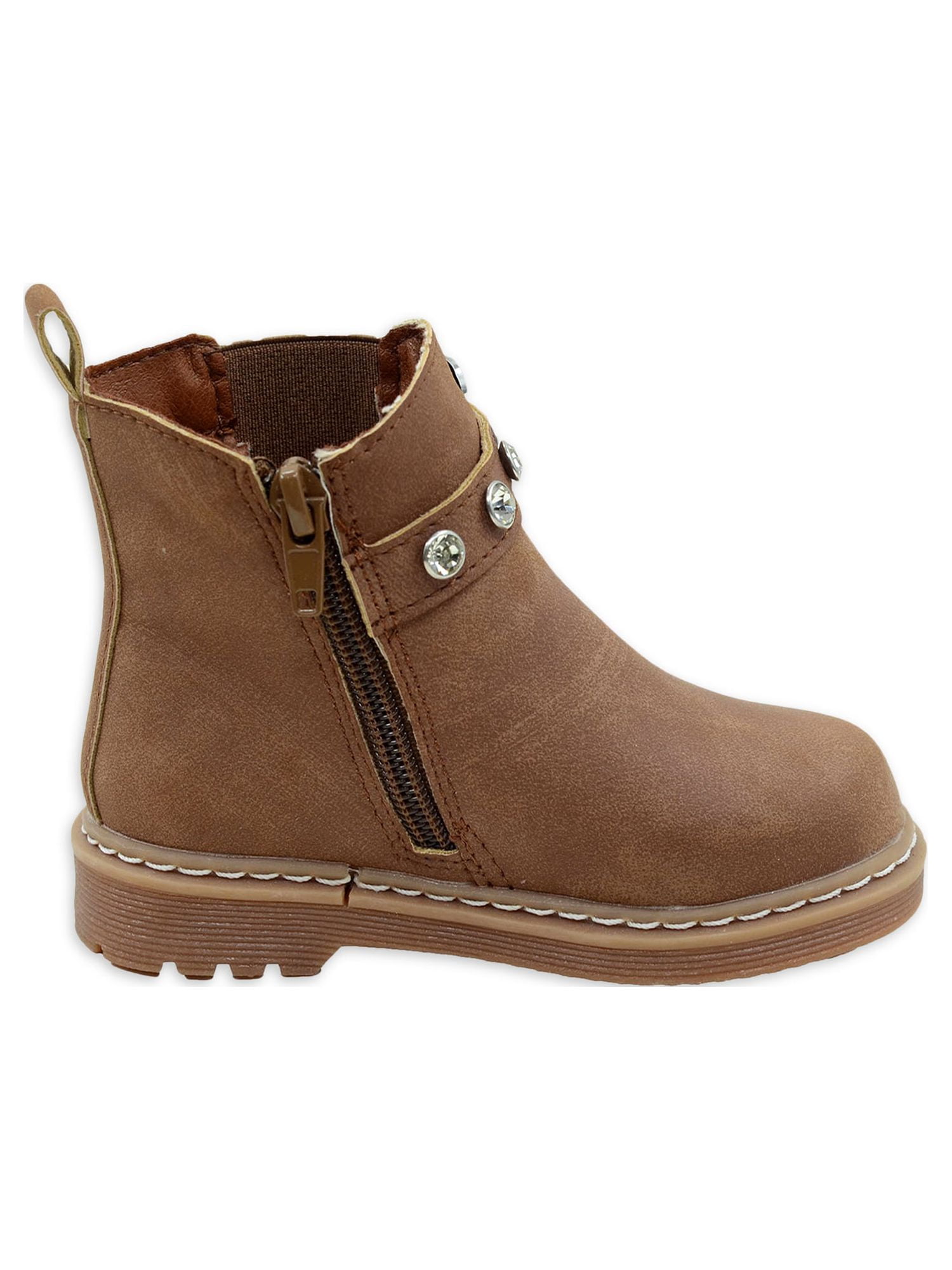 Nicole Miller Toddler Girls Lined Boots, Sizes 7-10