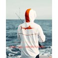 thumbnail image 3 of Camisetas de pesca de manga larga con capucha para hombre de Bill Fish Gear, ropa de rendimiento para pesca, camisas de pesca, camisetas de protección solar para pesca, 3 of 5