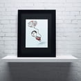 thumbnail image 3 of Trademark Fine Art "Love Balloon" Canvas Art by Carla Martell, Black Matte, Black Frame, 3 of 3