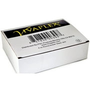 Vivaplex, 12, Amber, 4 oz Round Glass Jars, with Inner Liners and Black Lids