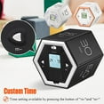 thumbnail image 2 of Amdohai Hexagon Digital Clock Timer Magnetic Cubes Timer Kitchen Hexagon Flip Timer for Studying Cooking, 2 of 8