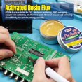 thumbnail image 3 of Rosin Solder Flux Paste, Flux for Soldering for SMD BGA LED PCB IC CPU electronic repair & soldering (1.76oz/50g), 3 of 7