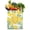White-71, variant on Lemon Canvas Tote Bag Summer Yellow Fruit Vintage Retro Floral Cute Modern Pattern Print Design Lightweight Reusable Foldable Eco-Friendly Shopping Tote Bag