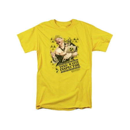 Robocop Classic Sci-Fi Film 1987 Toxic Waste Inspector Adult T-Shirt Tee