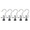 thumbnail image 2 of Space Saving Clothespin Hat Pants Storage Hanging Travel Hook Stainless Steel Boot Hangers Clips Boot Hangers for Closet Laundry Hooks Hanging Clips Clothes Pins Socks Towel Clips, 2 of 8