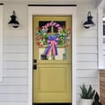 thumbnail image 6 of Violet Wreath Independence Day Wreath Door Basket Decoration Patriotic Wreath Front Door Decor July 4th Decorations Summer Wreath, 6 of 7