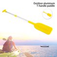 thumbnail image 1 of 2 Pcs Rames de Kayak Rames en Alliage d'Aluminium Rames en Caoutchouc Dérive Renforcées Rames de Kayak en Plastique Rames en Plastique Rames de Bateau d'Assaut, 1 of 8