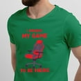 thumbnail image 2 of Greenyef Graphics I Paused My Game to Be Here Video Gamer Gift for Men Teenagers Gaming Funny Graphic T-Shirt Style-46 (Antique Irish, Medium), 2 of 6