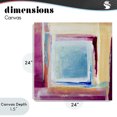 thumbnail image 4 of Stupell Industries Modern Bright Colors New Day Canvas Art, 24 x 24, by Lanie Loreth, 4 of 8