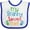 White and Royal, variant on Inktastic My Granny Love Me Boys or Girls Baby Bib