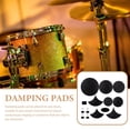 thumbnail image 3 of HOMEMAXS Silent Drum Pad Muffler Dampers for Percussion Practice Noise Reduction and Accessories, 3 of 8