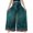 Mint Green, variant on Fimkaul Wide Leg Pants for Women Yoga Pants Casual Loose Plus Size Vintage Print Boho Stretchy Fold Over High Waist Lounge With Pockets Workout Pants Sweatpants Black L