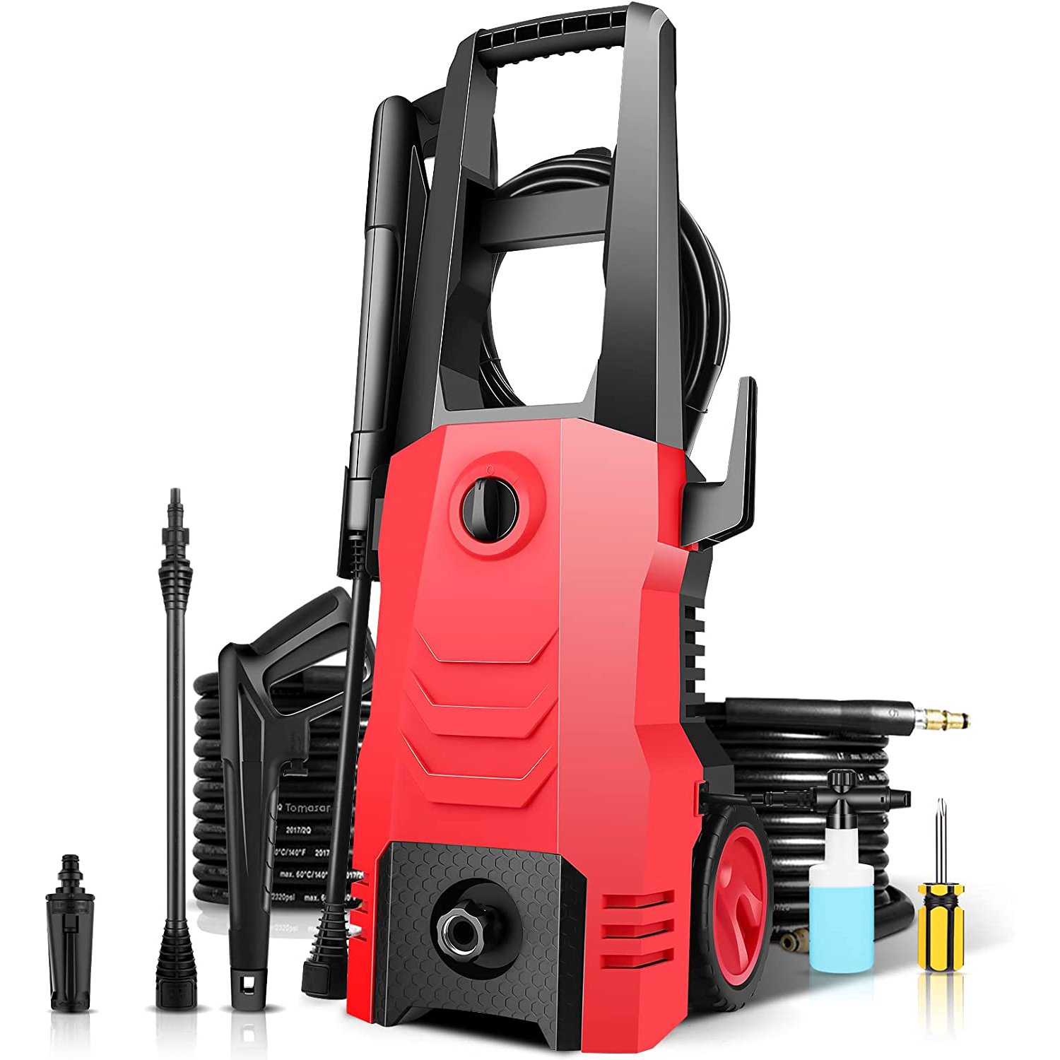 Suyncll Power Washer Electric Pressure Washer 2.2GPM Portable Power