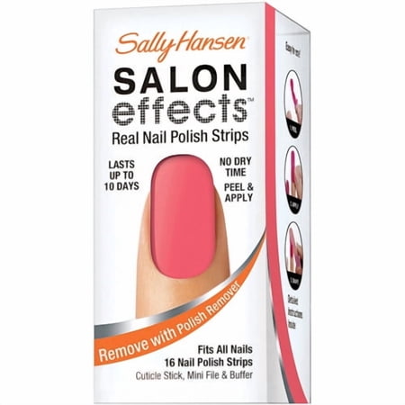 Sally Hansen Salon Effects Nail Strip Wishful Pinking 1 Kit