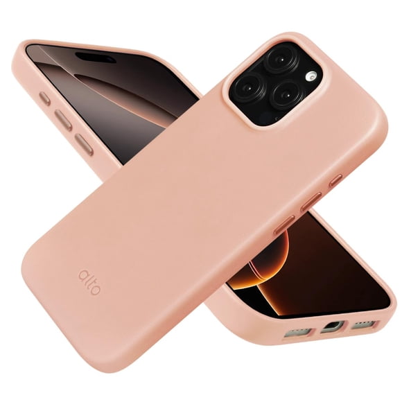 Funda magnética de cuero alto Clop Series para iPhone 16 Pro Max