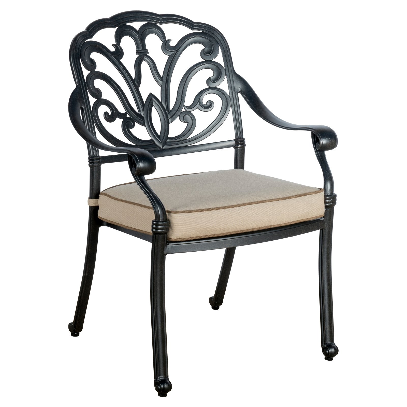 Veranda Classics San Marino Patio Dining Chair with Cushion Set of 4