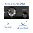 thumbnail image 5 of Duluth Forge Dual Fuel Vent less Gas Fireplace Insert - 26,000 BTU, T-Stat Control - Model# FDF300T, 5 of 14