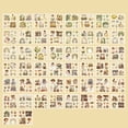 thumbnail image 4 of Fleeting Time Theme Sticker Scrapbooking Supplies for Junk Journal,Stickers Vintage Journaling Stickers, 4 of 8