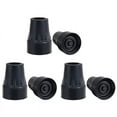 thumbnail image 1 of Crutch Tips, 7/8Inch Heavy Duty Non-Slip Rubber Cane Tips, Replacement Cane Foot Caps, Crutch Pads, 6 PCS, 1 of 7