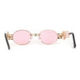 thumbnail image 4 of Dragon Emblem Arm Metal Oval OG Sunglasses Gold Pink, 4 of 4