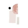 thumbnail image 2 of Sawall, Anastasia 11x14 White Modern Wood Framed Museum Art Print Titled - Abstract Composition No 1, 2 of 4