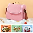 thumbnail image 4 of InsCrazy Lunch Box for Women, Insulation Lunch Bento Bag with Handles for Picnic and Office, 4 of 6