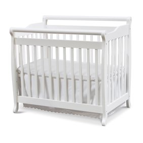 Davinci Alpha Mini Rocking Crib Cherry Walmart Com Walmart Com