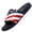Black, variant on Women's Open Toe Slide Sandals Summer Slip-on House Shoes Anti-slip Beach Spa Flip Flops (White,45)
