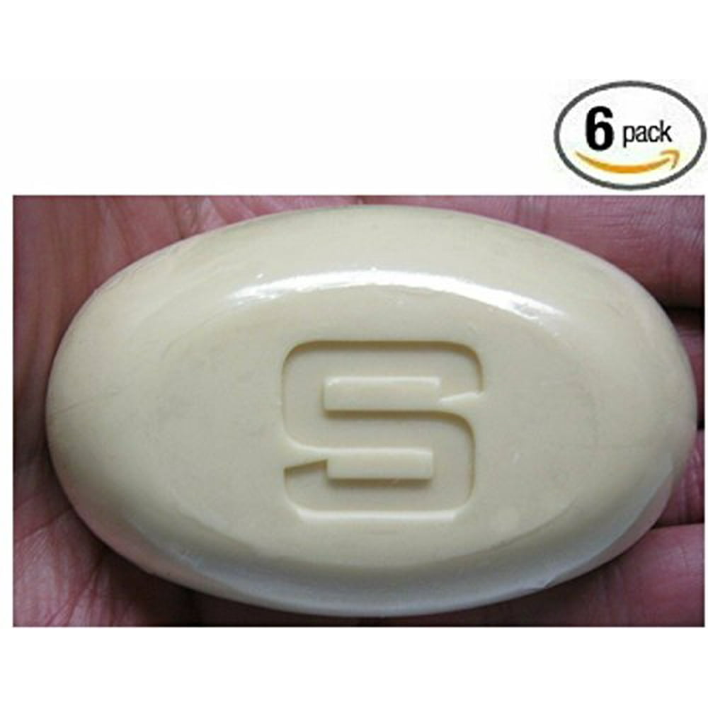 Sulfur Cleansing Bar Soap Premium Sulfur Wash (6 Pack) by Braunfels