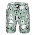 thumbnail image 3 of Fotbe Puppy Trajes de Baño Estampados para Hombre, Shorts de Verano de Secado Rápido, Ropa de Playa, Bañadores-Medium, 3 of 6