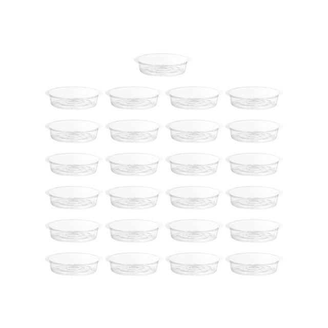 Saucers 25Pcs Plastic Plant Flowerpot Saucers Planting Pot Holder Planter Drainage Trays