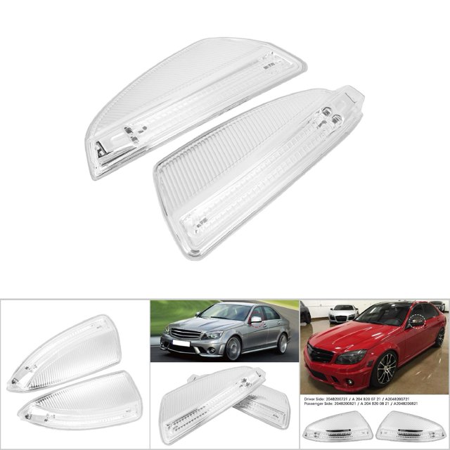 Rearview Mirror Turn Light, 2048200721 Side Mirror Turn Lamp Side Indicator Light For C Class C250 C300