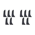 thumbnail image 1 of Tholdsy Cubierta de goma Tapa de terminal Pulgar Cubierta trasera Unidad de cámaras digitales Reemplazo para 700D con pegamento Adhesivo de buena 5 piezas 2piezas, 1 of 5
