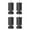 Black 18cm, variant on 4 Pieces M10 Thread Bed Frame Legs, Table Feet, M10 Adjustable Heavy Duty Sofa Legs, Metal Furniture Legs For Cafe, Beds, Couch, Wardrobes Kitchen Black 15cm