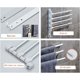 thumbnail image 4 of Toallero de pared de aluminio con 4 barras, secador de toallas giratorio de 180° para baño, cocina, fregadero de 33 x 33 con gancho (4 ganchos), 4 of 5