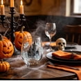 thumbnail image 6 of Halloween 2D Flat Print Stemless Glasses Drinking Glasses 15oz Boost Halloween Atmosphere Easy Daily Maintenance Sturdy Glass Drinkware for Party Daily Use (1PC), 6 of 6