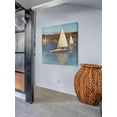 thumbnail image 5 of "Racing Boats" Painting Print on Wrapped Canvas, 5 of 7