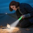 thumbnail image 4 of HIBIBUD 3.5" Green Flashlight,UV LED Light,Waterproof,Battery-Powered for Camping & Daily Use, 4 of 7