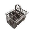 thumbnail image 2 of Cesta para utensilios de lavavajillas, porta cubiertos con asa, accesorios universales para 207 x 161 x 120 mm, 2 of 7