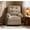 Camel + Fabric+Metal + 1 Seat + Foam, variant on xxpepo Overstuffed Ergonomic Recliner Chair, Adjustable Fabric Recliner with Lumbar Support, 3 Color Options for Living Room Nursery Home Office