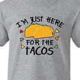 thumbnail image 4 of Inktastic Im Just Here For The Tacos Cinco De Mayo Youth T-Shirt, 4 of 5